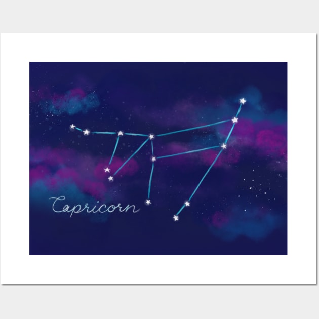 Capricorn Wall Art by Star Sandwich